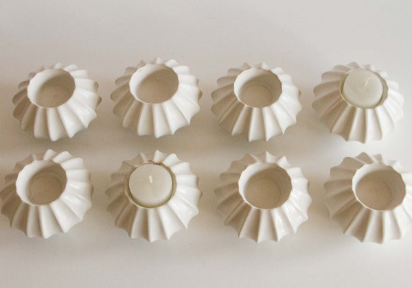 Ceramic candle votives - Jonathan Adler