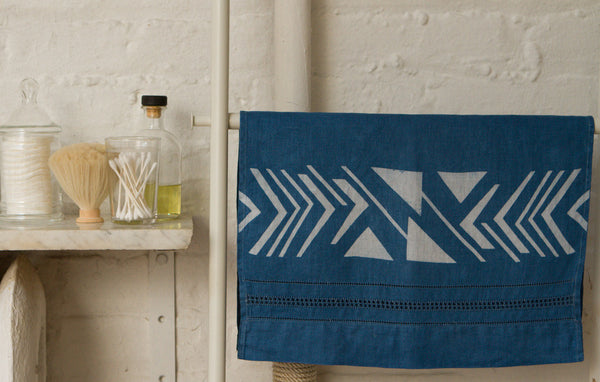 Katazome Indigo 23x16 Handtowel