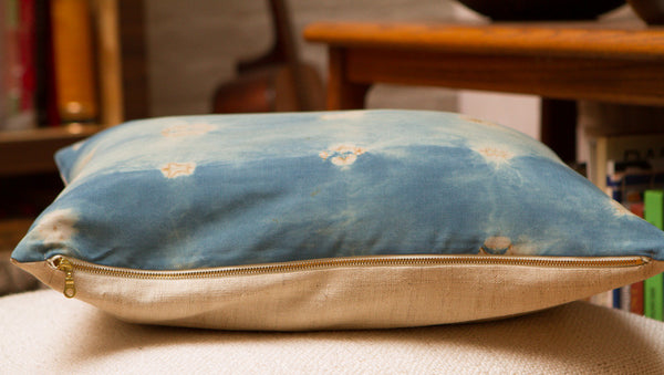 Shibori Pillow Silk Pinch Pattern