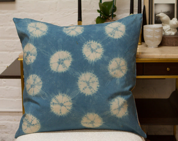 Shibori Pillow Starburst