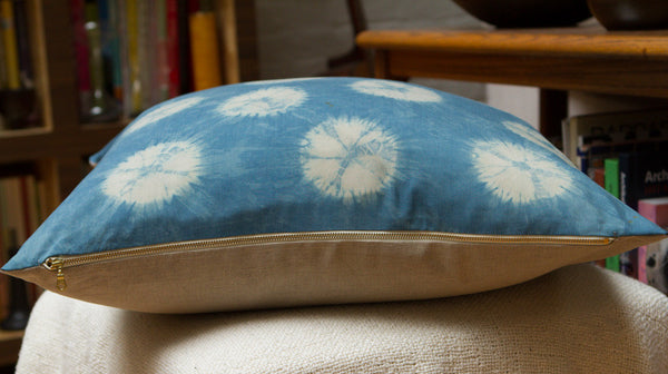 Shibori Pillow Starburst