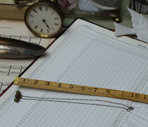 Vintage 3 charm necklace