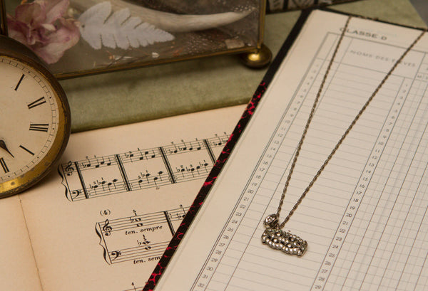 Vintage 2 Charm Necklace Clasp