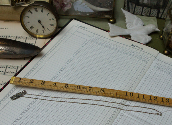 Vintage 2 Charm Necklace Clasp