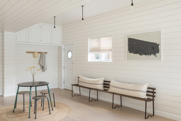 Vintage Grain Sack Ex Large Pillow